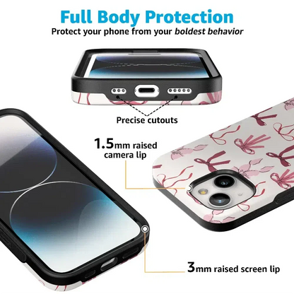 Lover Girlie | Pink Bows iPhone Case