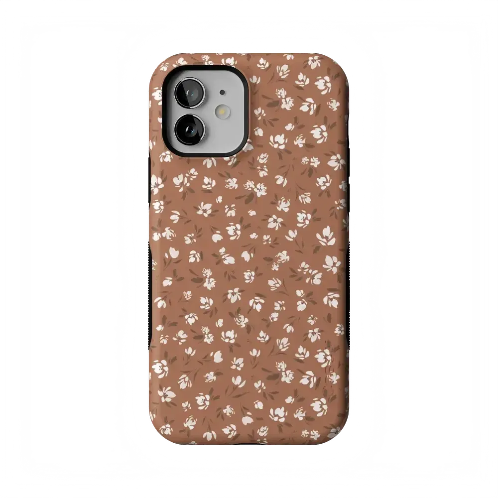 Mocha Meadow | Tiny Flowers Case
