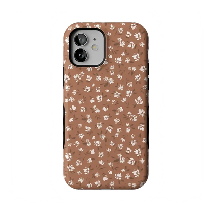 Mocha Meadow | Tiny Flowers Case