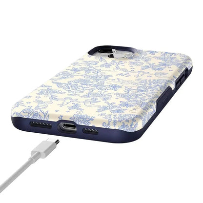 Cupid's Canvas | Periwinkle Floral Case