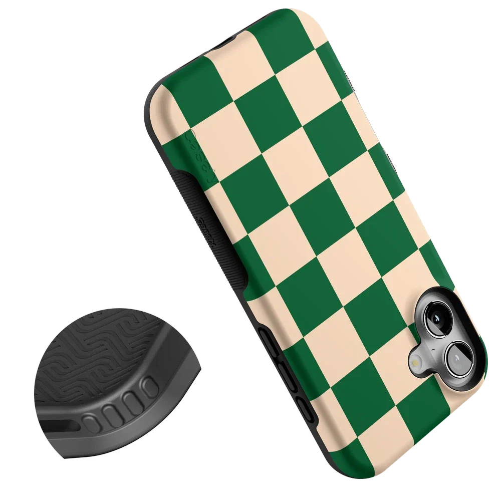 Fit Check | Green Checkerboard Case