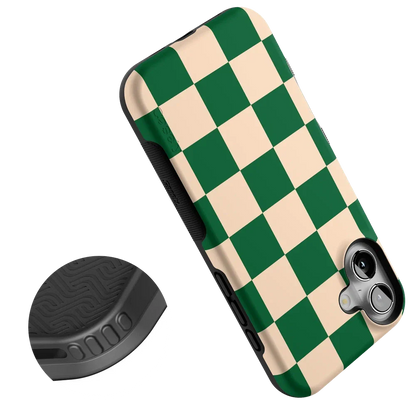 Fit Check | Green Checkerboard Case