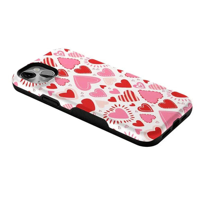 Love Struck | Heart Stickers Case