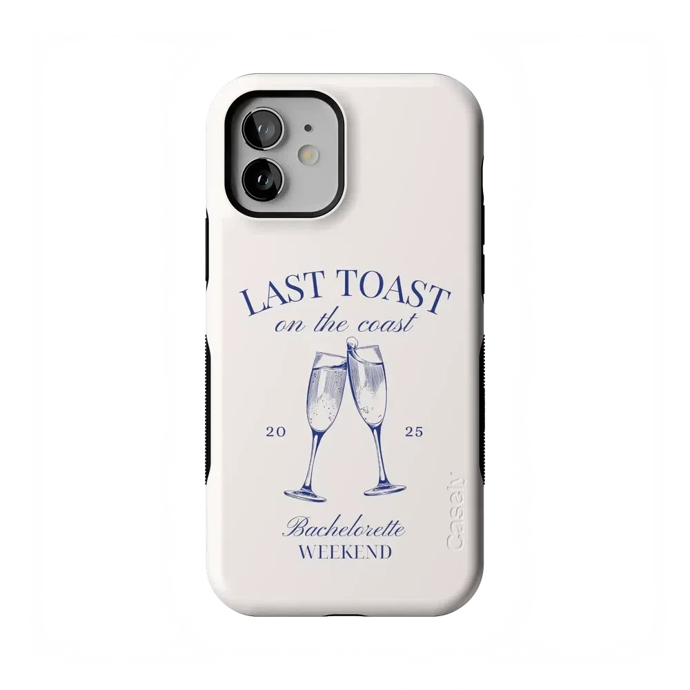 Last Toast | Off-White Coastal Bachelorette Case