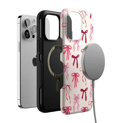 Lover Girlie | Pink Bows iPhone Case