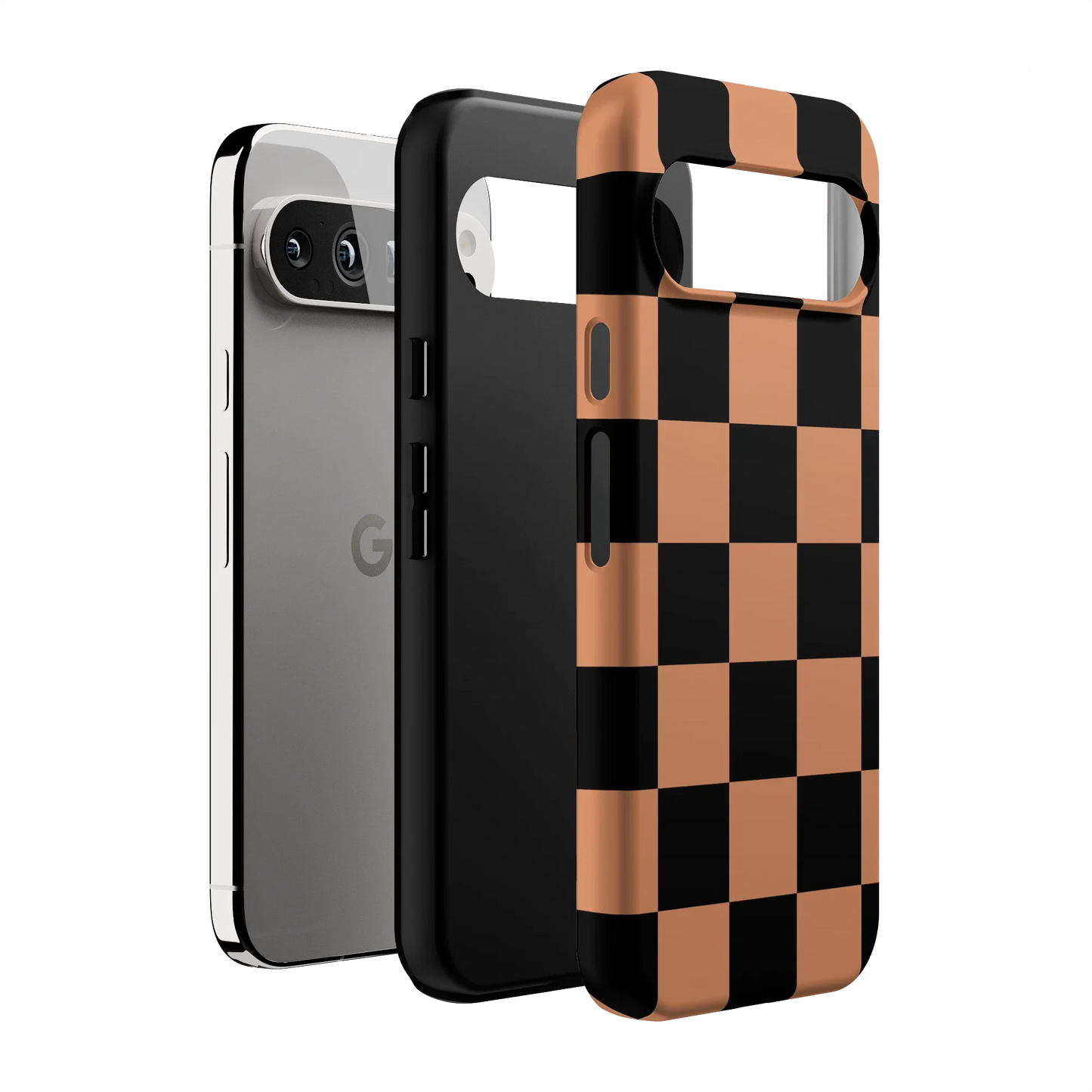 Fit Check | Black & Brown Checkerboard Case