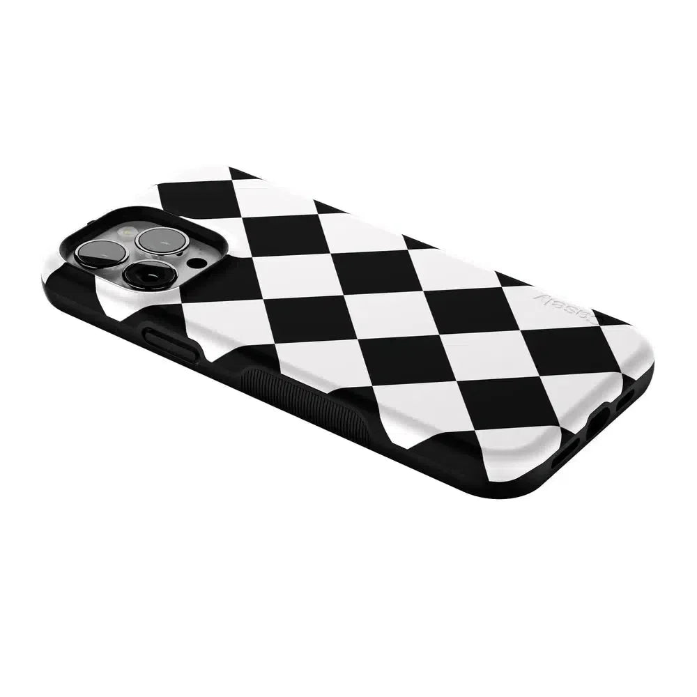 Black Checkerboard | High Contrast Design Case