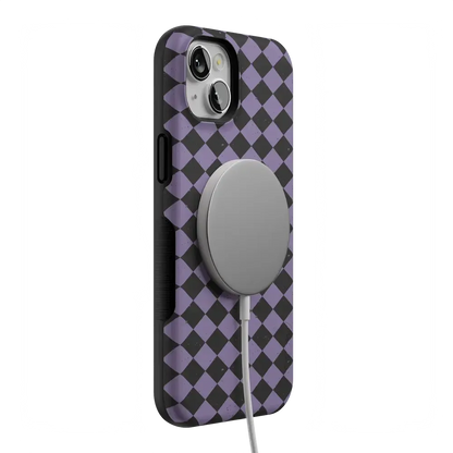 Midnight Hex | Purple Checkered Case