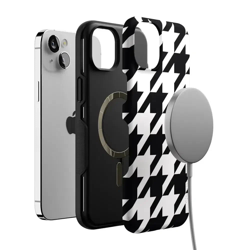 Houndstooth | High Contrast Design Case