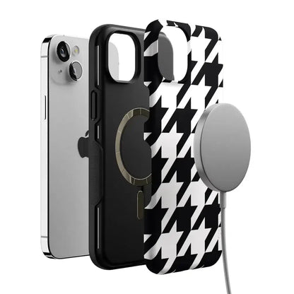 Houndstooth | High Contrast Design Case
