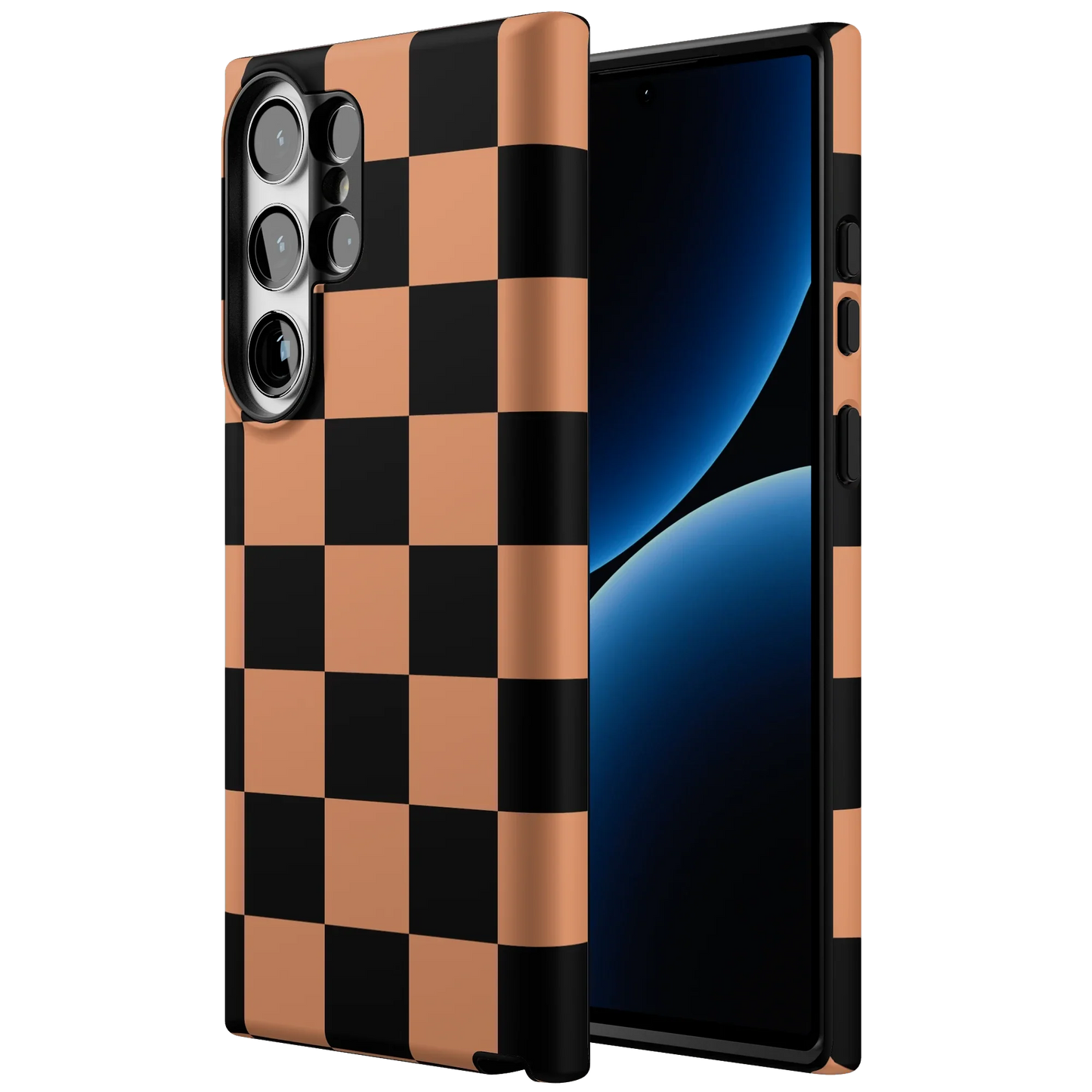 Fit Check | Black & Brown Checkerboard Case