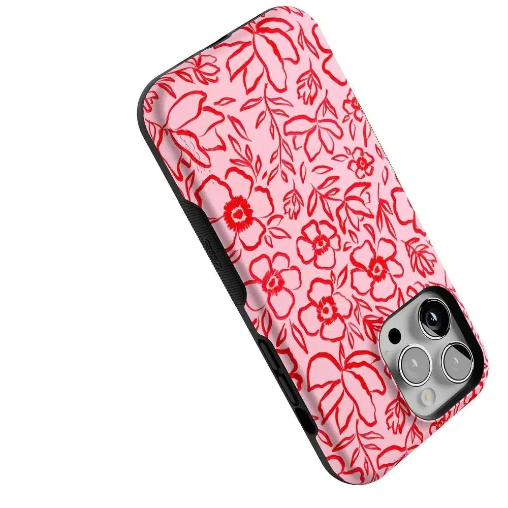 Blush Garden | Floral Doodle Case
