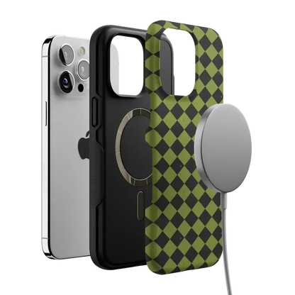 Wicked Hex | Green Checkered Case