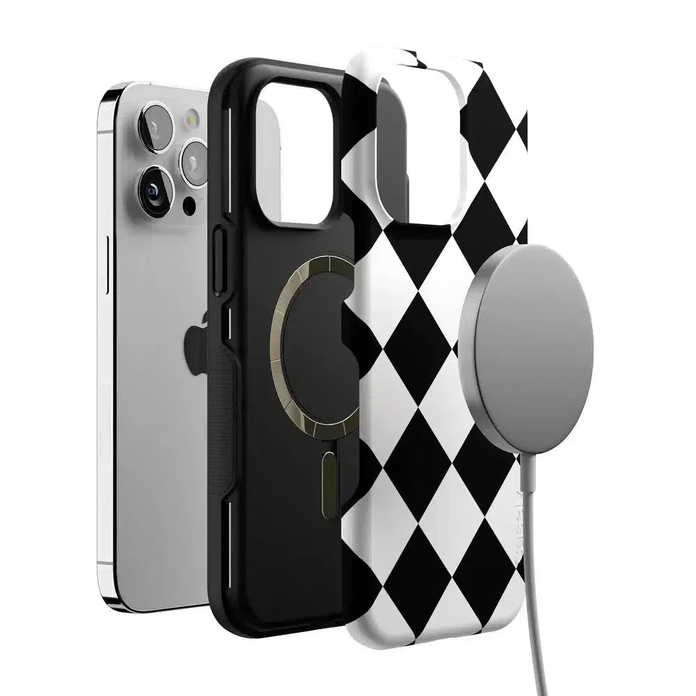 Black Checkerboard | High Contrast Design Case