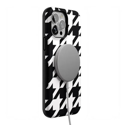 Houndstooth | High Contrast Design Case