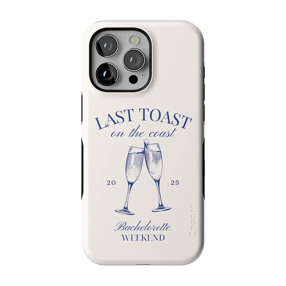 Last Toast | Off-White Coastal Bachelorette Case