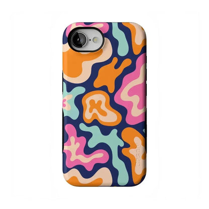 Midnight Color Splash | Abstract Retro Case