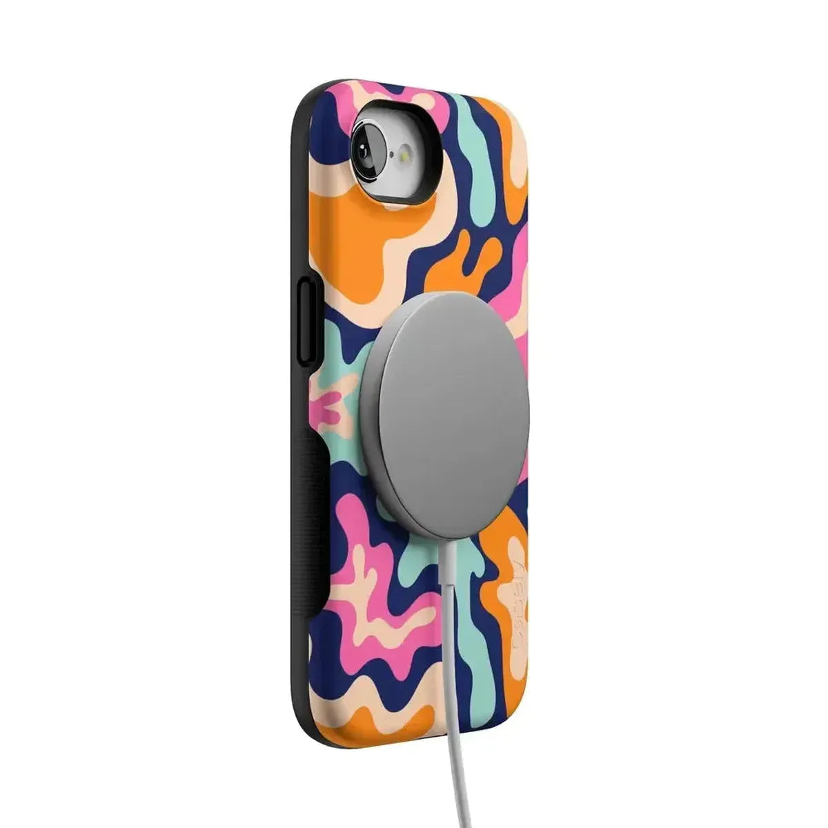 Midnight Color Splash | Abstract Retro Case