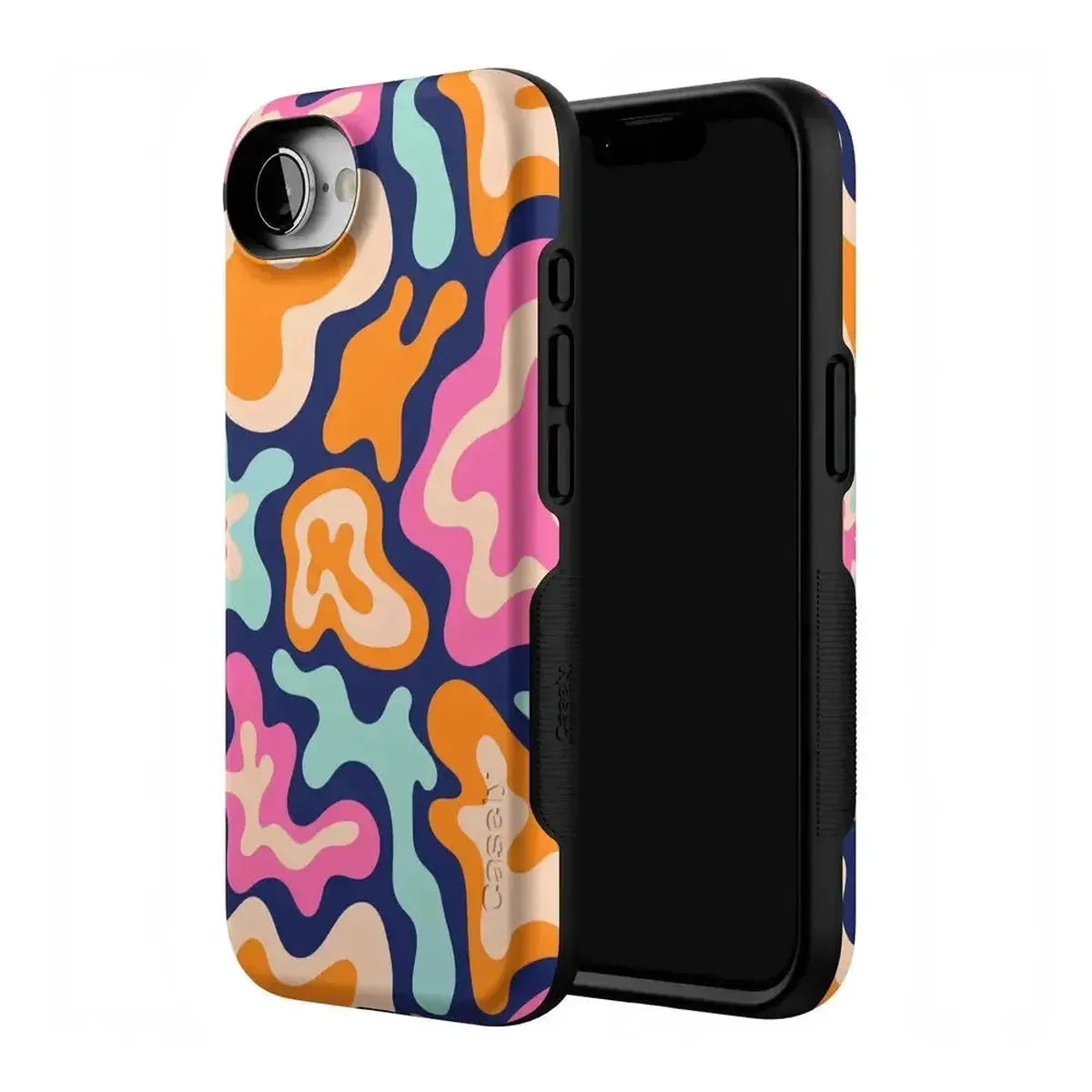 Midnight Color Splash | Abstract Retro Case