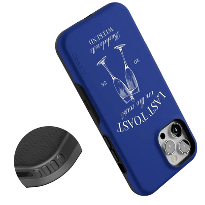 Last Toast | Blue Coastal Bachelorette Case