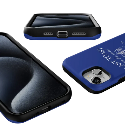 Last Toast | Blue Coastal Bachelorette Case