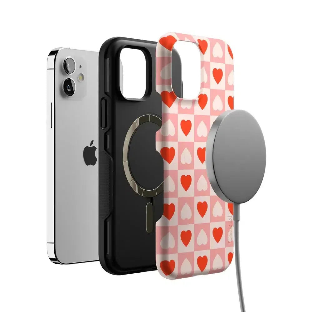 King of My Heart | Checkered Hearts Case