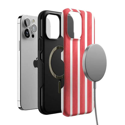 East Coast Summer | Red Stripes Case