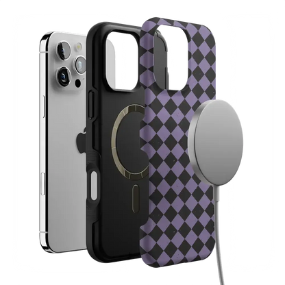 Midnight Hex | Purple Checkered Case