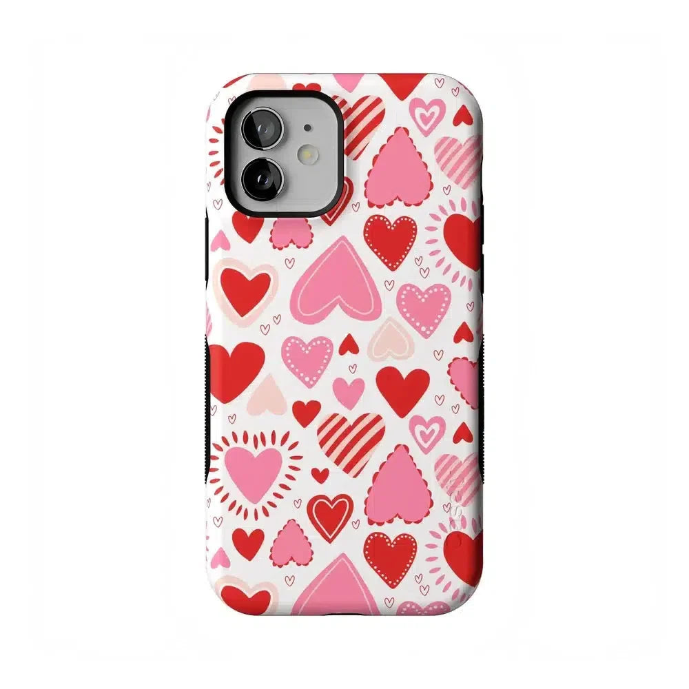 Love Struck | Heart Stickers Case