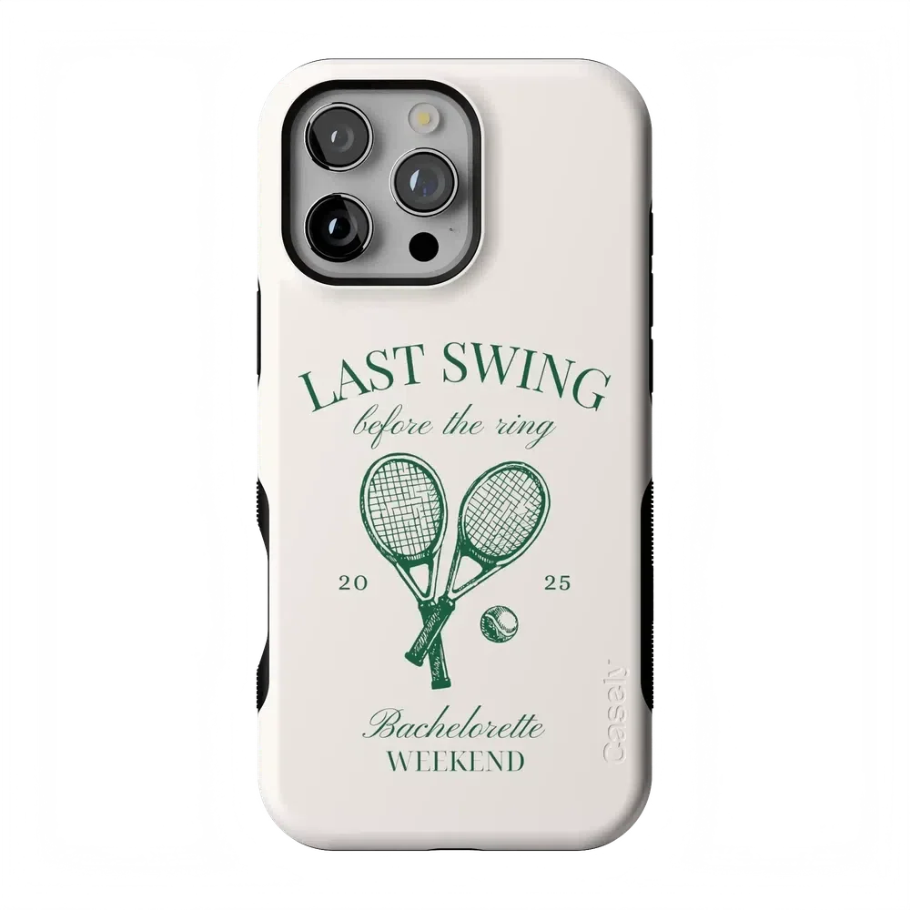 Last Swing | Off-White Bachelorette Case