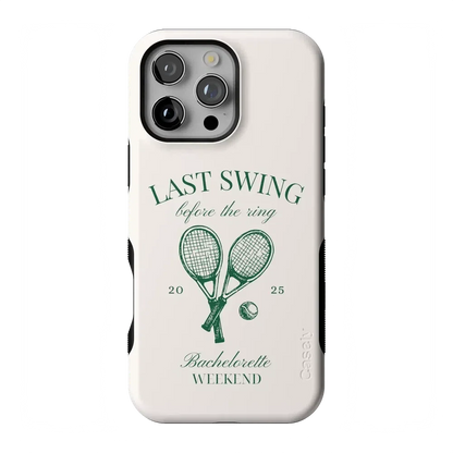 Last Swing | Off-White Bachelorette Case