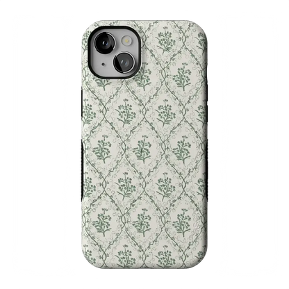 Sage Tapestry | Floral Vines Case