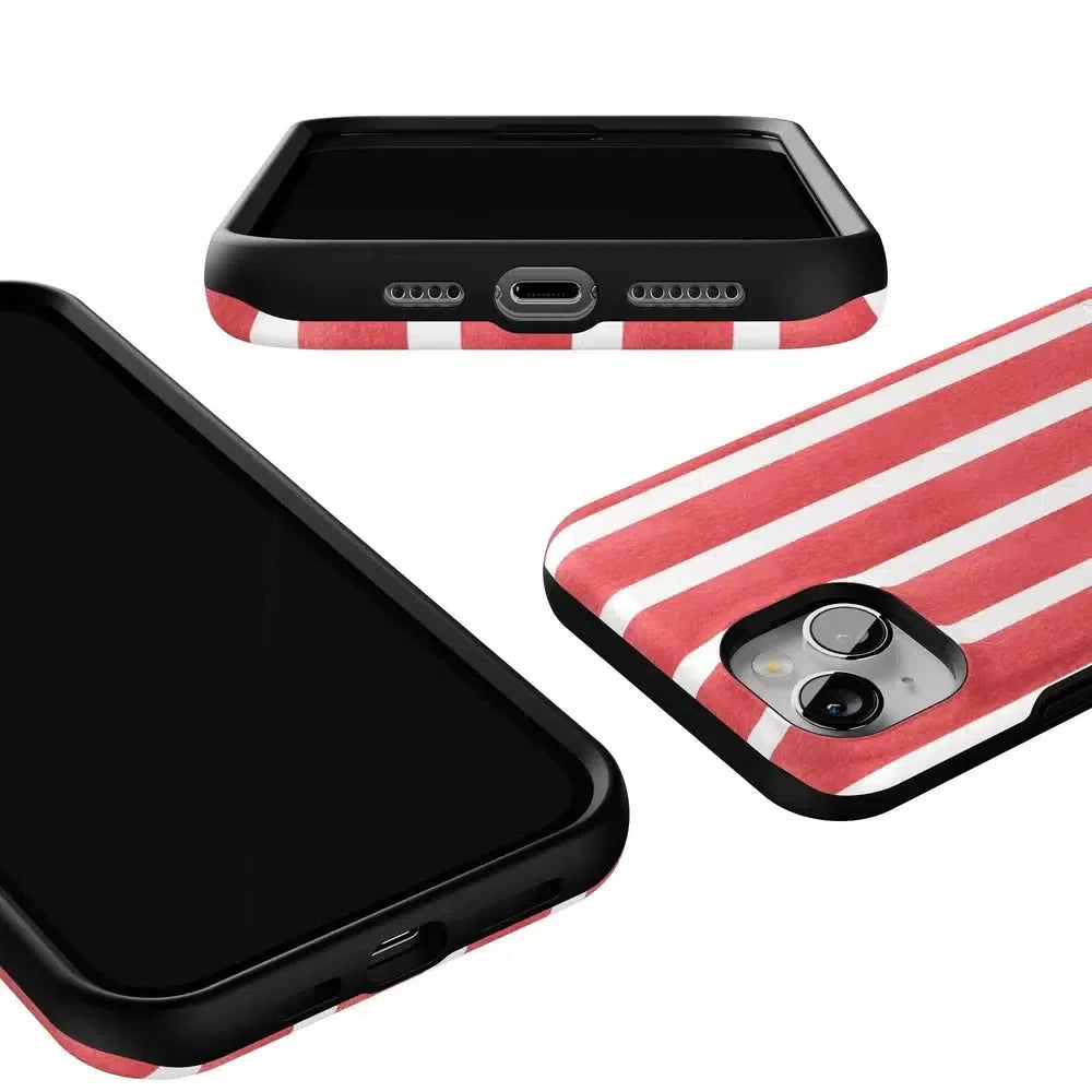 East Coast Summer | Red Stripes Case