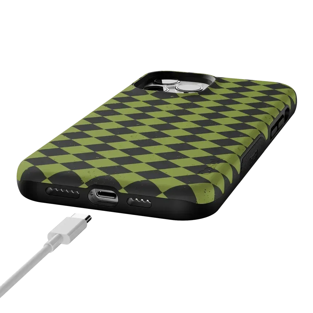 Wicked Hex | Green Checkered Case