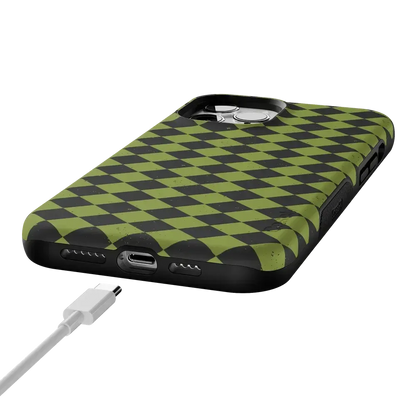 Wicked Hex | Green Checkered Case