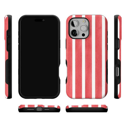 East Coast Summer | Red Stripes Case