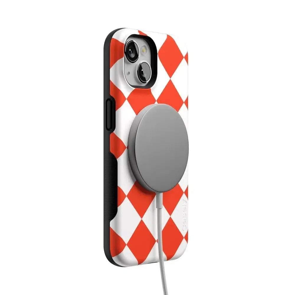 Red Checkerboard | High Contrast Design Case
