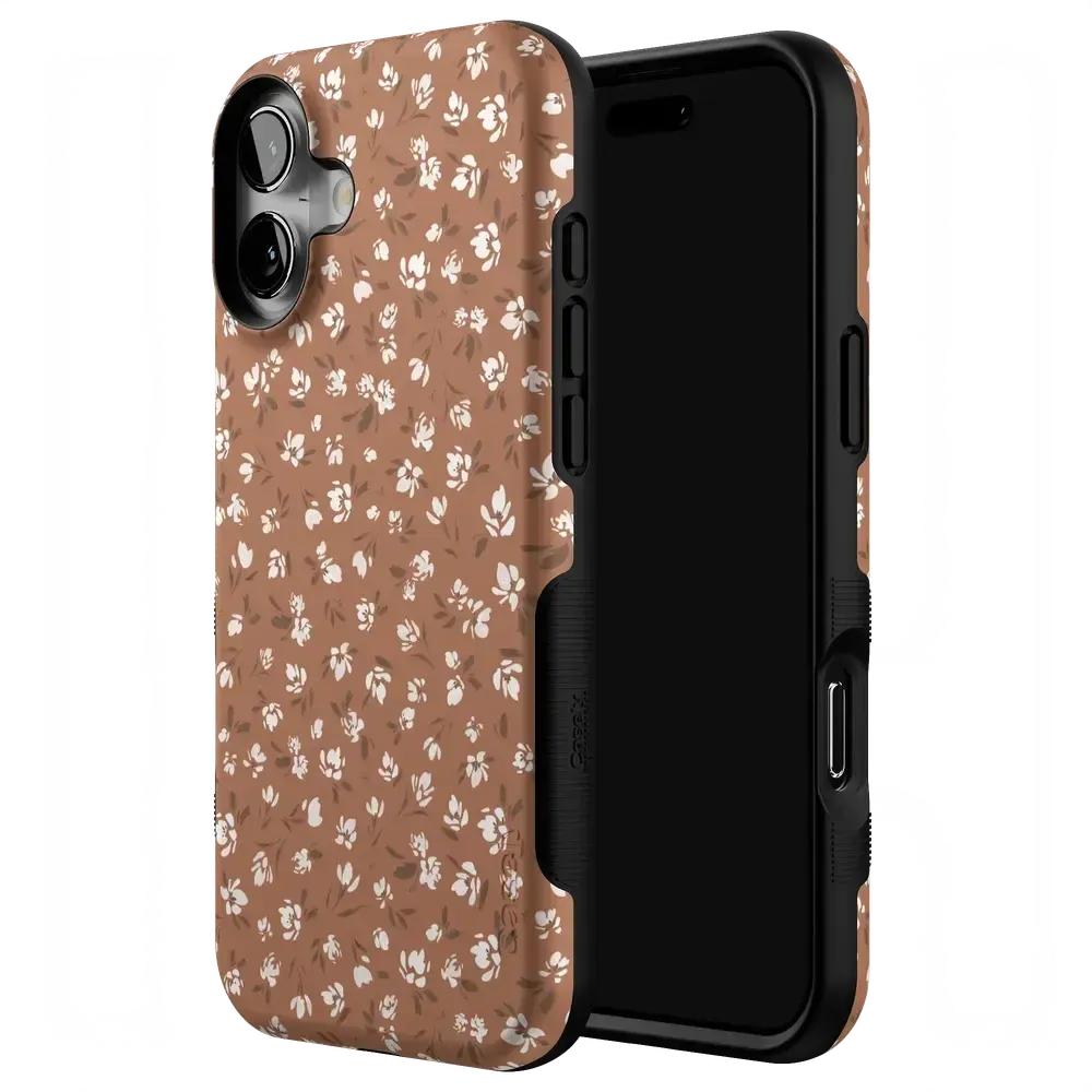 Mocha Meadow | Tiny Flowers Case