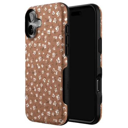 Mocha Meadow | Tiny Flowers Case