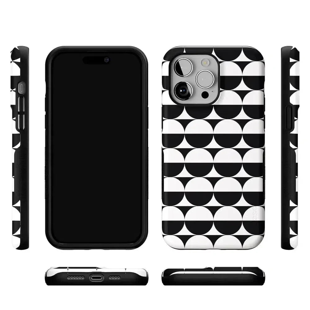 Half Moon | High Contrast Design Case