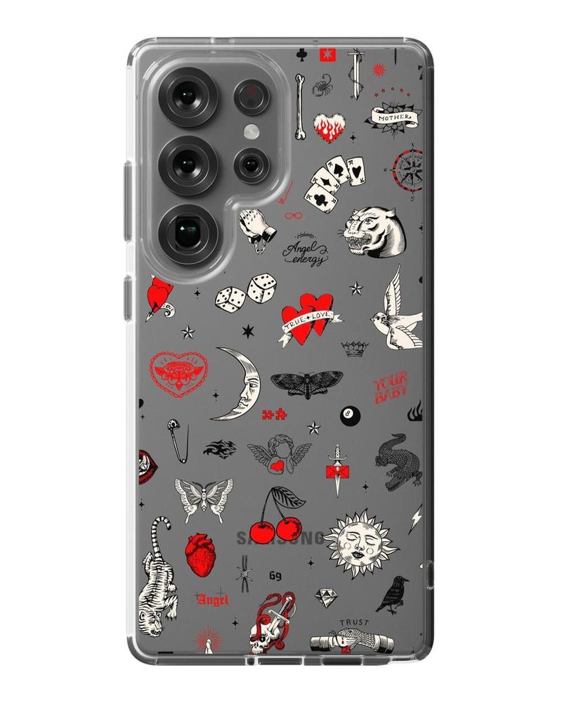 Not a Phase | Clear Flash Tattoo Case