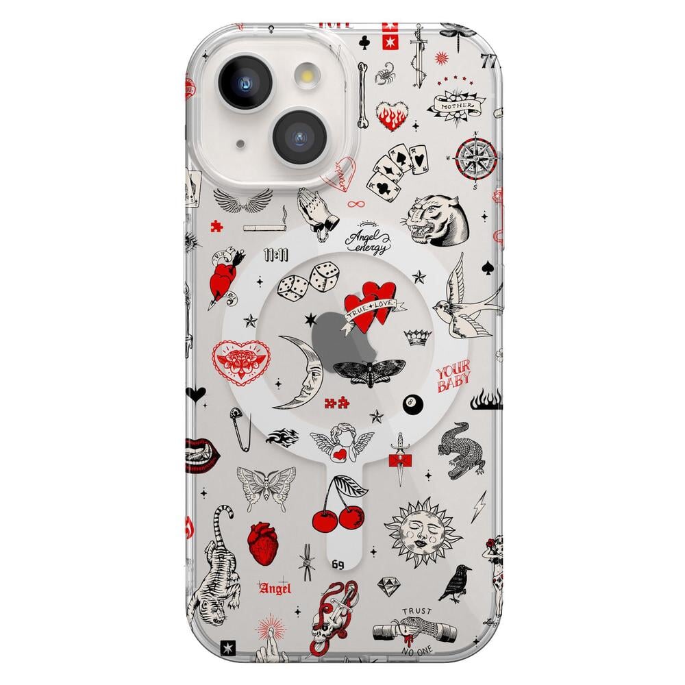 Not a Phase | Clear Flash Tattoo Case