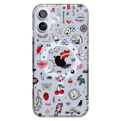 Not a Phase | Clear Flash Tattoo Case