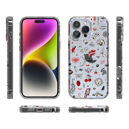 Not a Phase | Clear Flash Tattoo Case