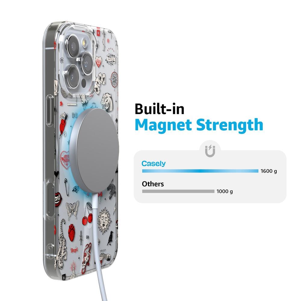 Not a Phase | Clear Flash Tattoo Case