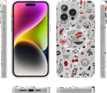 Not a Phase | Clear Flash Tattoo Case