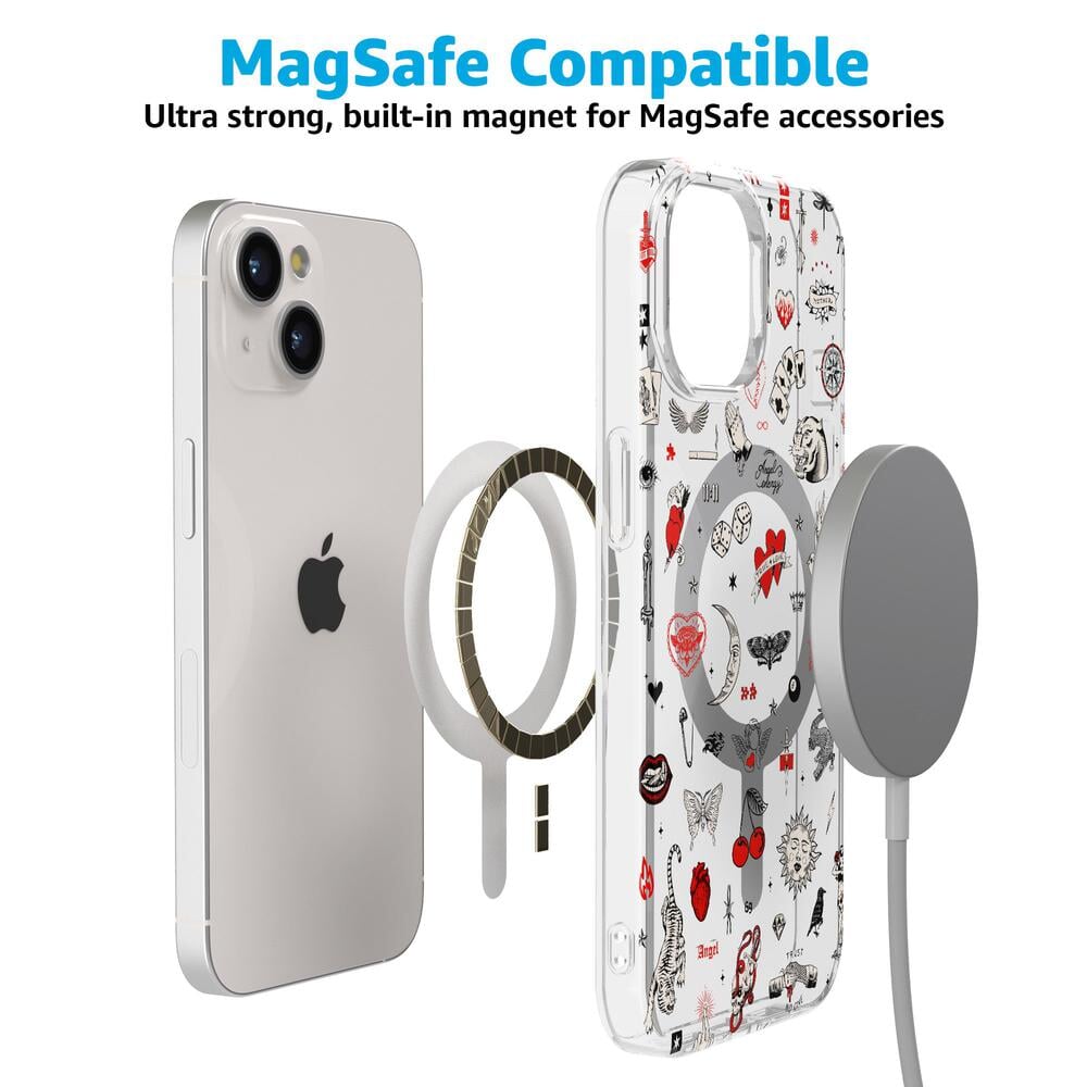 Not a Phase | Clear Flash Tattoo Case