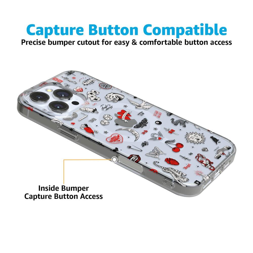 Not a Phase | Clear Flash Tattoo Case