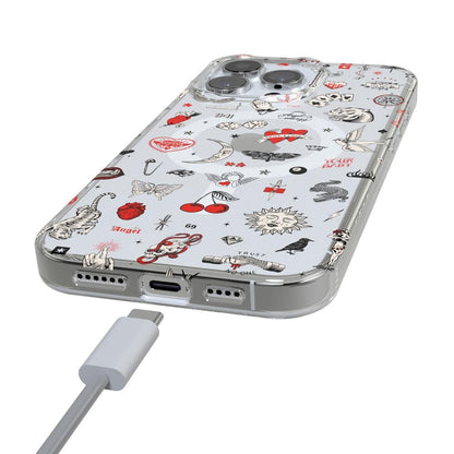 Not a Phase | Clear Flash Tattoo Case