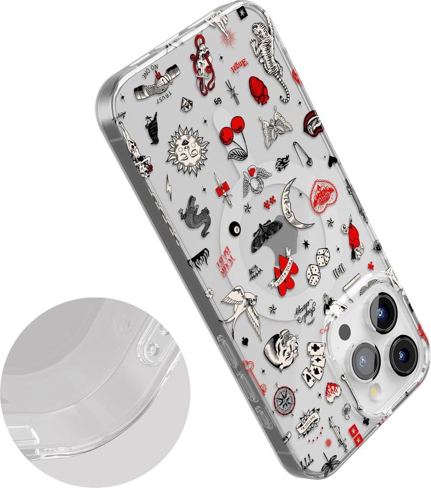 Not a Phase | Clear Flash Tattoo Case